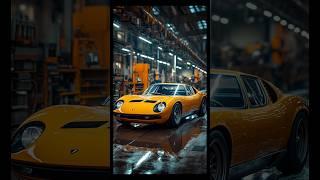 Lamborghini Miura, World First Super Car. From Tractors to Super Car.