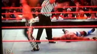 HBK And Shelton Benjeman do a kip up