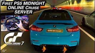 First PS5 MIDNIGHT Cruise THROUGH Japan Highway Online SERVER - Gran Turismo 7