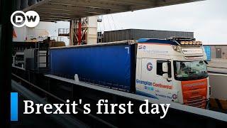 All eyes on new post-Brexit EU-UK customs border | DW News