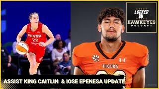 "Assist King Caitlin Clark & The Latest on Iose Epenesa: Recruiting Updates and Record Breakers"