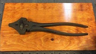 1898 CRONK Fencing Pliers Restoration