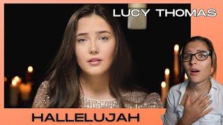 LucieV Reacts for the first time to Lucy Thomas - Hallelujah (Cover)