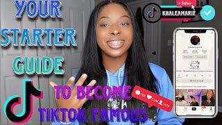 How To Become TIKTOK FAMOUS Overnight In 2023 | tips & tricks to go VIRAL | Khalea Marie