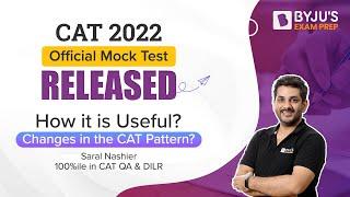 CAT Official Mock 2022 Released | What are the changes in CAT 2022 Mock Test? | CAT 2022