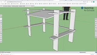 Copy and Pasting Objects Between Files in SketchUp for Schools