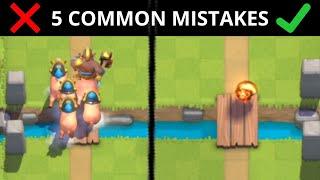 Common Mistakes Players make in Clash Royale