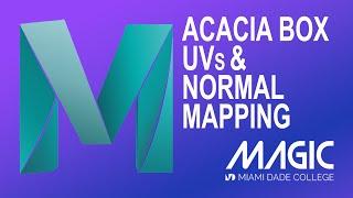 8 - Autodesk Maya - Acacia Block UVs and Normal Mapping