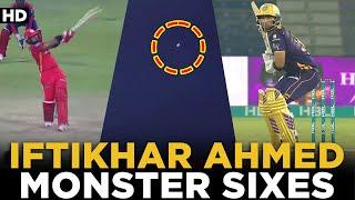 Iftikhar Ahmed Monster Sixes in HBL PSL | HBL PSL | MB2L