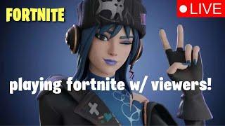 Fortnite live | playing with viewers! - chill & cozy stream :) | #fortnite #live #ps4