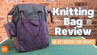 Our Temu Knitting & Crochet Craft Bag Review