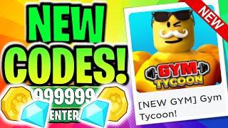 ⭐[NEW GYM UPDATE!] GYM TYCOON CODES⭐