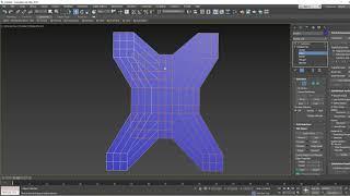 Удаление граней после применения симметрии в 3DSmax