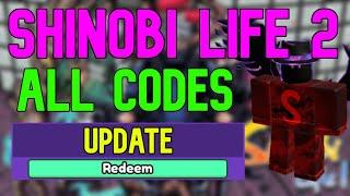 ALL Shinobi Life 2 CODES | Roblox Shindo Life Codes (August 2023)