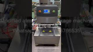 Modified atmosphere package machine.Tray sealer,vacuum packing machine