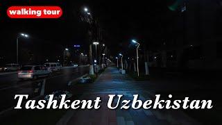 Tashkent, Uzbekistan 4K Walking Tour - Nukus Street - Evening Walk