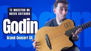 Les muestro mi nueva guitarra!  Godin Multiac Grand Concert SA Natural HG (Primeras Impresiones)