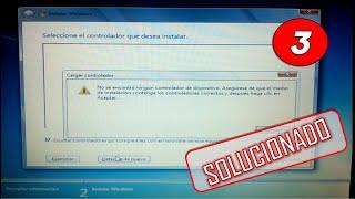 No se encontró ningún controlador de dispositivo | Error de instalación Windows 7, 8 y 10