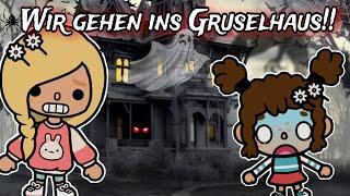 WIR GEHEN INS GRUSELHAUS | HALLOWEEN, SPAß UND GRUSEL | TOCA BOCA STORY | TOCA MIRI