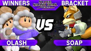 Smash Melee - Olash (ICs) vs Soap (Fox) - S@LT 208 Winners Bracket