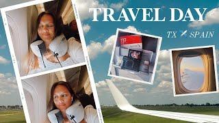 TRAVEL DAY VLOG (15 hours) TO EUROPE : fly with me