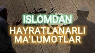 Islom dinidan 15 ta hayratlanarli ma’lumotlar !!! #islomiy #islomuz #fakt #ajoyibdunyo #faktlar #eng