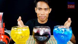 ASMR Drinking Mirinda Mix It Blue Purple Yellow | EP.218 I BoonTube