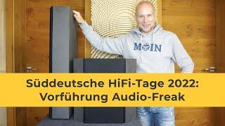 Süddeutsche HiFi Tage 2022: Audio Freak präsentiert Trinnov, Thorens, Audiospecials, Merovinger ...