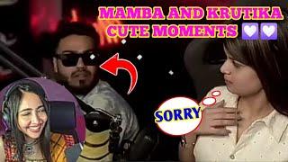 Kaash react on Mamba and Krutika cute moments #mamba #krutikaplays #kaashplays @KaashPlays