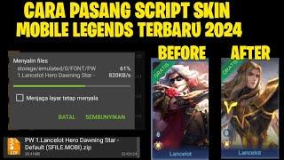 Cara Pakai Script Skin Mobile legends Terbaru 2024!