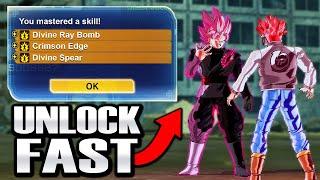 (FAST & EASY) How To Unlock CAC Super Saiyan Rosé Scythe Skills! - Xenoverse 2 DLC Pack 17