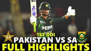 Pakistan vs South Africa Full Highlights 1st ODI 2024 | PAK VS SA