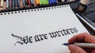 9 Calligraphers Who Take Lettering To Another Level | Calligraphy Masters #3