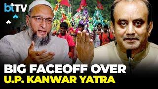 Big Faceoff Over Kanwar Yatra Regulations In Uttar Pradesh