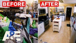 Hoarders: Single Mom's Home Overrun by Dirty Laundry and GARBAGE | A&E