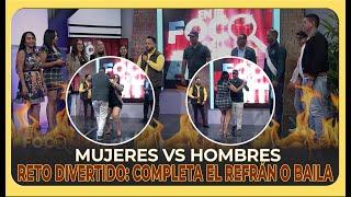 Reto Divertido: Completa el Refrán o Baila - Hombres vs Mujeres