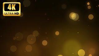 Abstract Gold blurry bokeh background with lights particles | No Copyright #freedownload