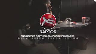 Raptor® Fasteners  - The innovation of our composite nails & staples