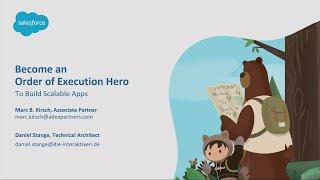 Become an Order of Execution Hero and Build Scalable Apps