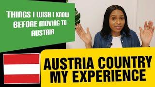THINGS I WISH I KNOW BEFORE MOVING TO AUSTRIA #austria #lifeabroad #austrialive