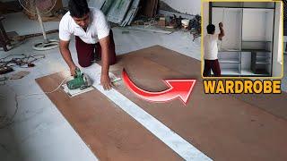 How To Build A Beautiful Wardrobe At Home In 2 Days||Wardrobe Design||Wardrobe kaise banaye