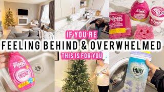 EXTREME CLEANING MOTIVATION | MESSY HOME |  CHRISTMAS PREP | LAUNDRY | DECLUTTER |