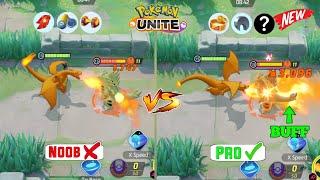 Charizard Correct Build After New Update! Must try this ! Charizard Pokemon unite build