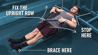 How To Fix The Upright Row: Avoid Shoulder Pain & Maximize Growth