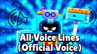 Ash All Voice Lines - Official Voice | Brawl Stars