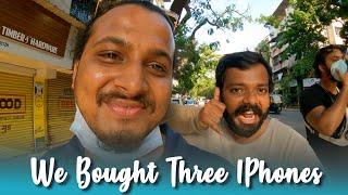 We Bought Three IPhones | Vlog 30 | ft @sparshthebandmusic #justneelthings