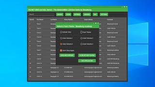 VB.NET (MaterialSkin) Change the Theme at Runtime and Persist User Settings (Demo Video)