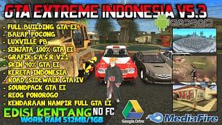 300MB!!!  GTA EXTREME iNDONESiA V5.3 ANDROiD VERSiON | FULL MOD | TUTORiAL PEMASANGAN