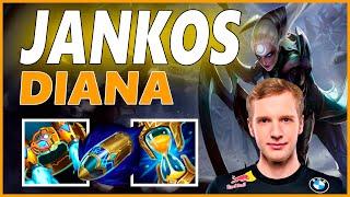 JANKOS DIANA JUNGLE GAMEPLAYSEASON 12 LEAGUE OF LEGENDS