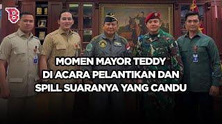 Mayor Teddy gagah di acara pelantikan pemerintahan hingga kehebohan netizen kala mendengar suaranya